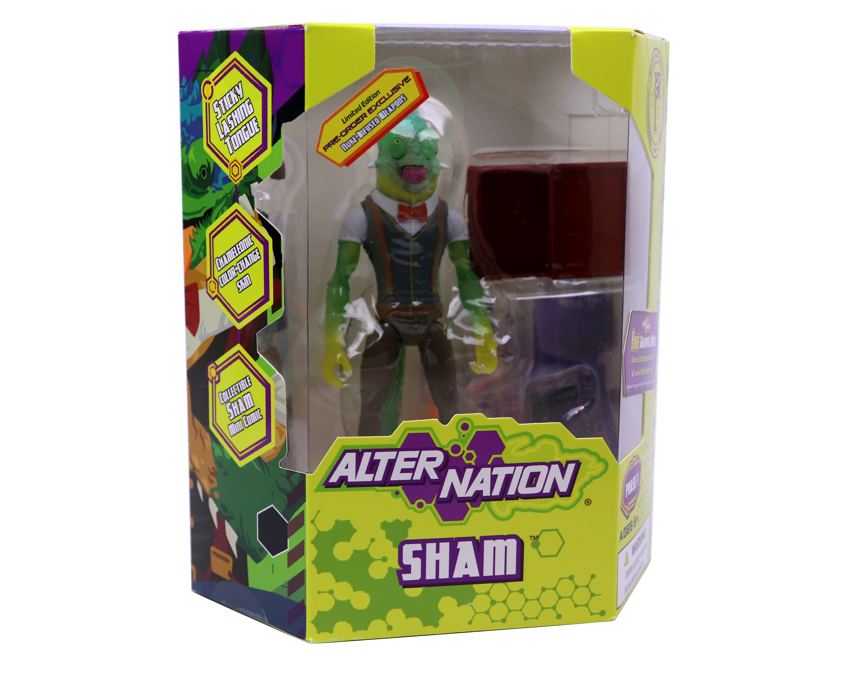 Alter Nation - Complete Phase 1 Bundle - 6 Action Figures with